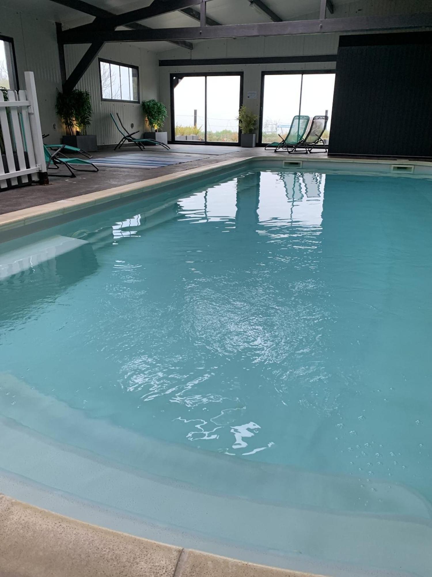 La Metairie-du-Vauhariot - Chambre Ou Lodge - Piscine Chauffée - Vue Mer et Mont Saint Michel et GR34 - Résidence Hôtelière Cancale Exterior foto